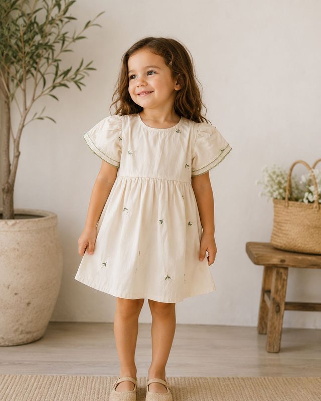 Vestido Emilia Bordado Floral